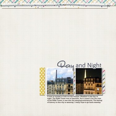 Paris Day and Night