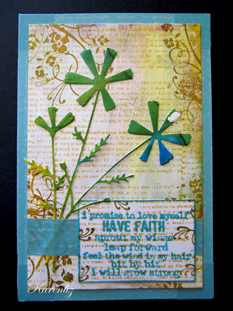 Have Faith Easel Card