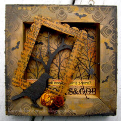 Halloween Shadow Box