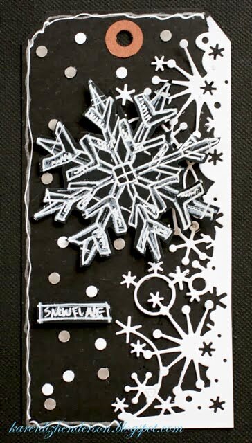 Snowflake Tag