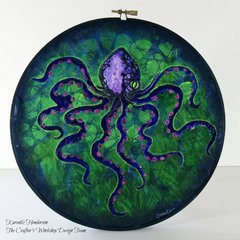 Trio of Sea Creatures - Octopus
