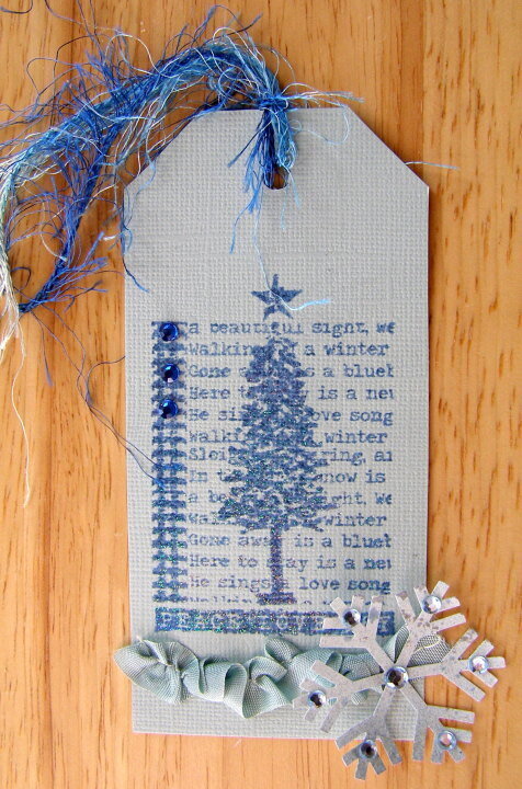Erica&#039;s tag- blue challenge