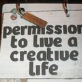 permission to live a creative life - mini-album