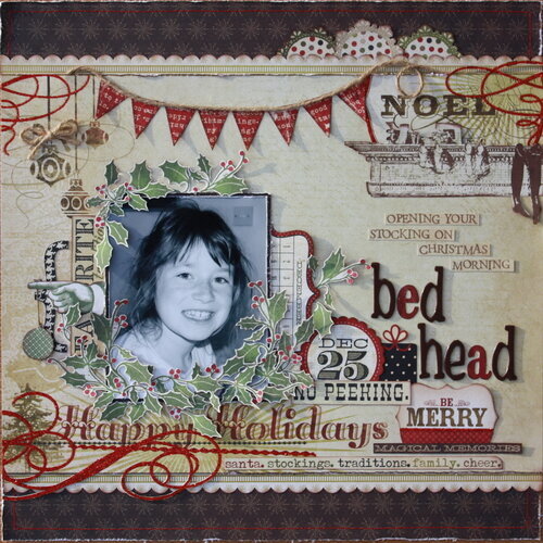 Bed Head *My Creative Scrapbook*