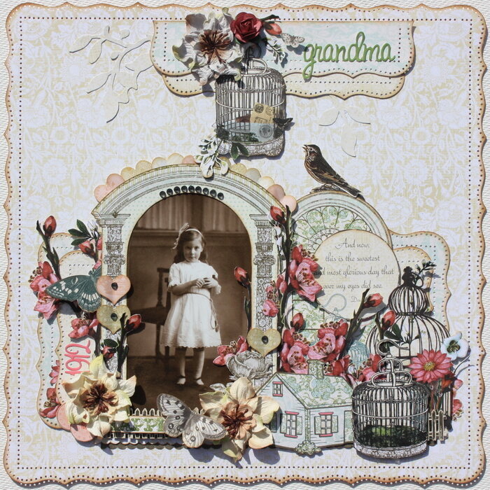 Grandma *My Creative Scrapbook* Project Idea