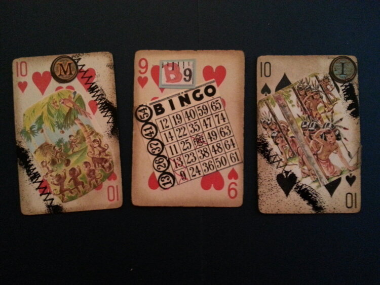 Playing card ATC&#039;s