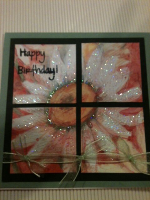 Window Pane Happy Birthday