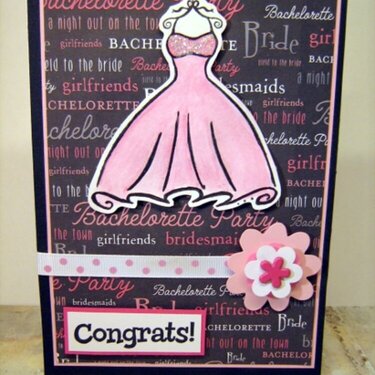 Here Comes the Bride Card