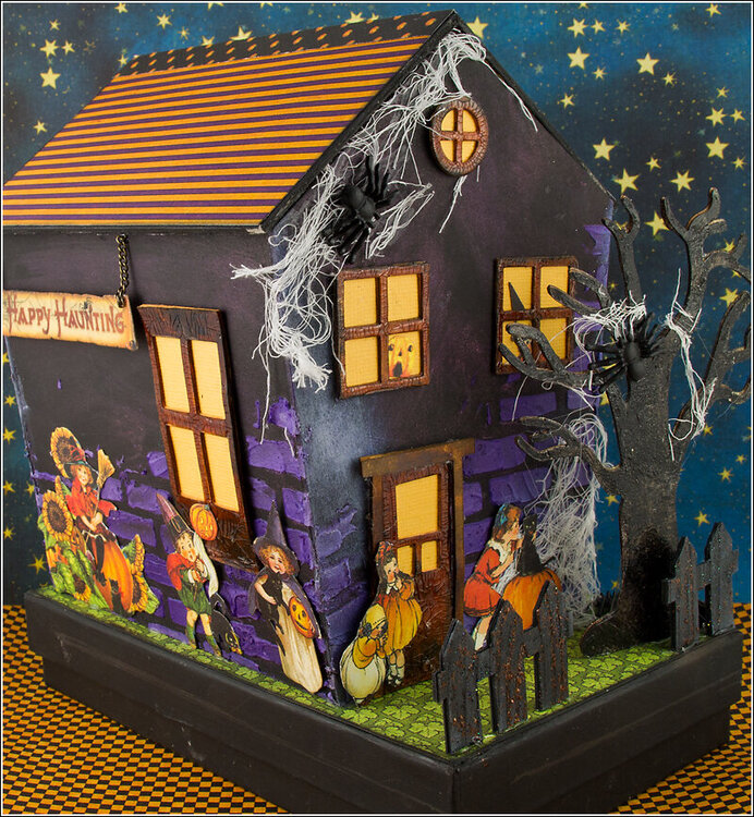 Halloween house-box