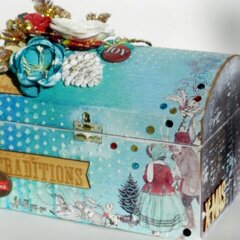 Christmas Recipe box