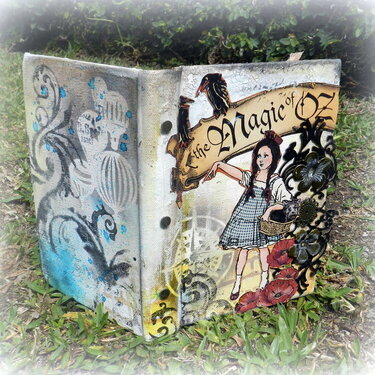 Magic of Oz Altered Book