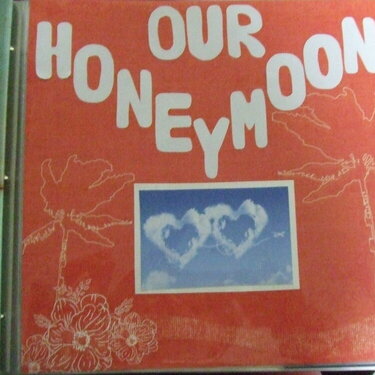 Title page for our honeymoon album