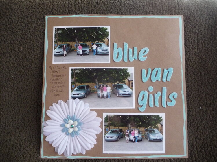 Blue van girls