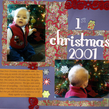 Cole&#039;s 1st christmas 2007