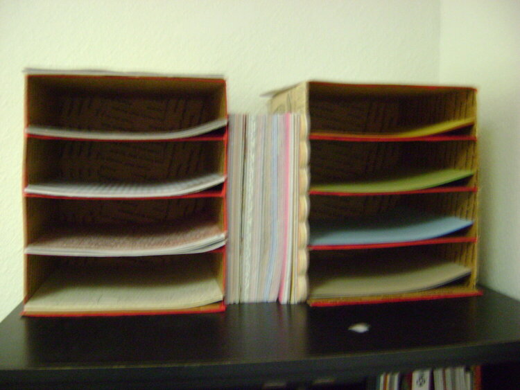 paper storage in use