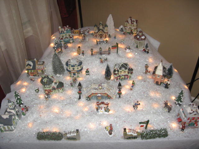 my Christmas &quot;Winter Wonderland&quot; village