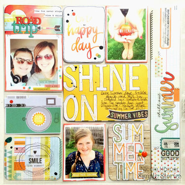 Simple Stories Summer Vibes pocket page