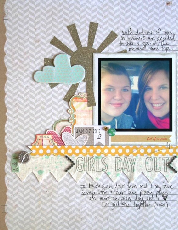 Girls Day Out {Studio Calico Feb. Kit}