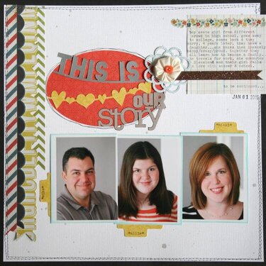Our Story {Studio Calico March kit}