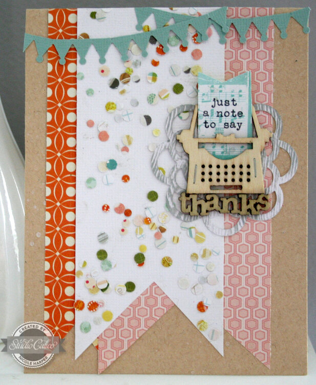 just a note {Studio Calico Heyday}