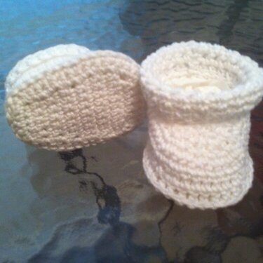 Crochet Baby bootie