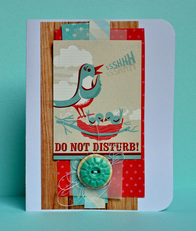 *HIP KIT CLUB - JULY 2013 KIT* - Shhhh Card