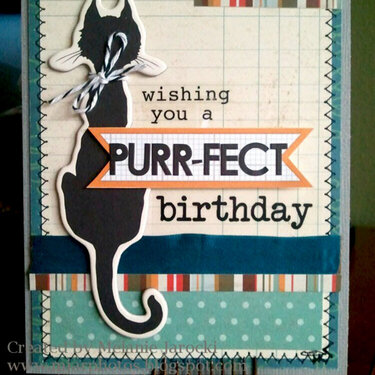 HIP KIT CLUB - October 2012 Kit - Purr-fect Card