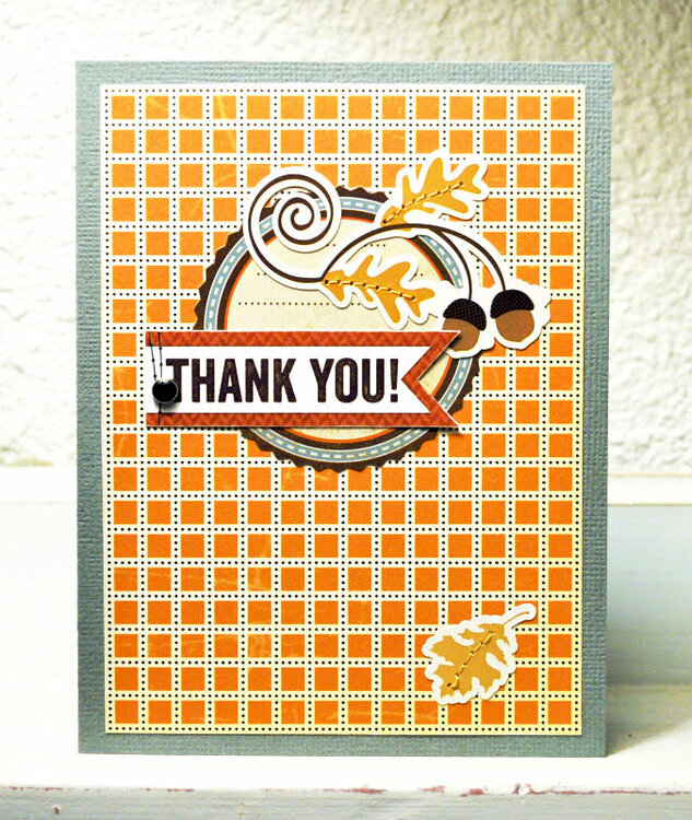 HIP KIT CLUB - October 2012 Kit - Thank You Card