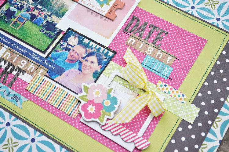 HIP KIT CLUB August 2012 - Date Night Layout Detail 2