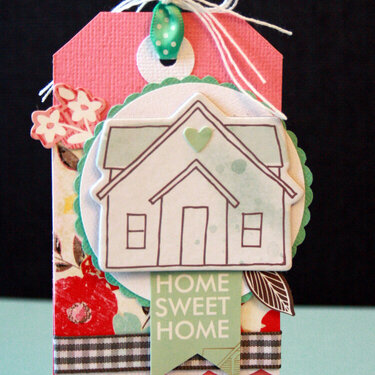 HIP KIT CLUB - January 2013 Kit - Home Sweet Home Tag