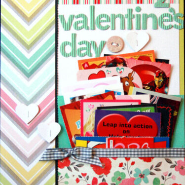 HIP KIT CLUB - January 2013 Kit - Valentine&#039;s Day Layout