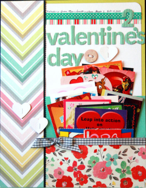 HIP KIT CLUB - January 2013 Kit - Valentine&#039;s Day Layout