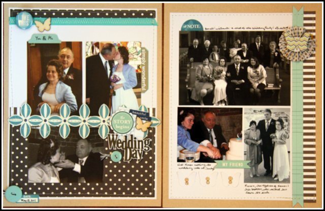 HIP KIT CLUB August 2012 - Wedding Day Layout