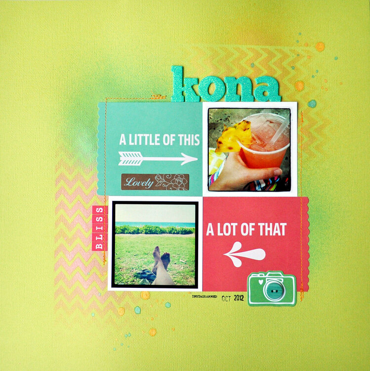 HIP KIT CLUB - December 2012 Kit - Kona Layout