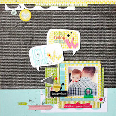 *HIP KIT CLUB - JUNE 2013 KIT* Today Layout