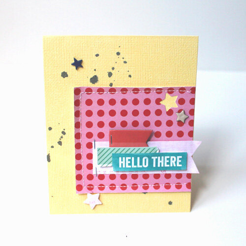 *HIP KIT CLUB - March 2013 Kit* Hello There Card
