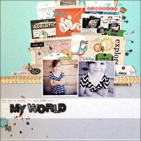 *HIP KIT CLUB - JULY 2013 KIT* - My World LO