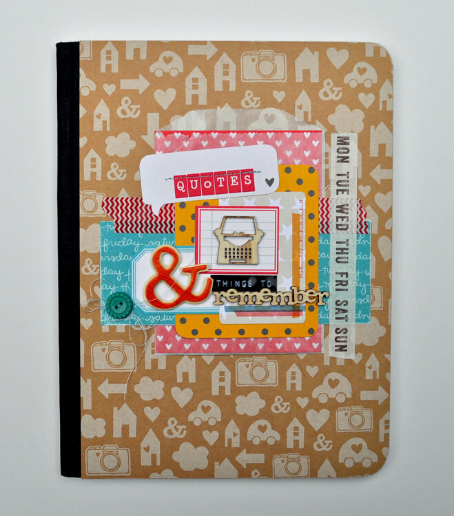 HIP KIT CLUB - December 2012 Kit - Embellished Journal