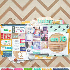 *HIP KIT CLUB - February 2013 Kit* Today Layout