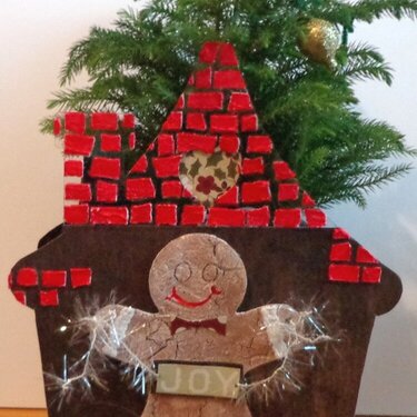 Joy Christmas Acrylic Planter Box