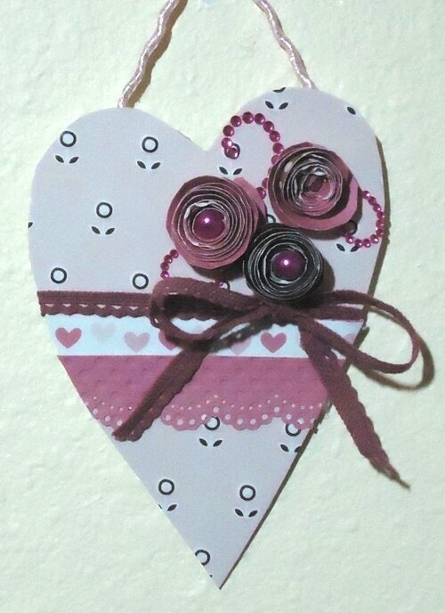 Altered Paper Heart.