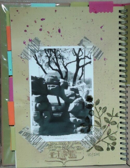 Life Journal Page (Mixed Media)