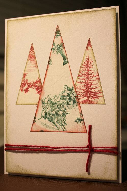 Rustic Christmas card