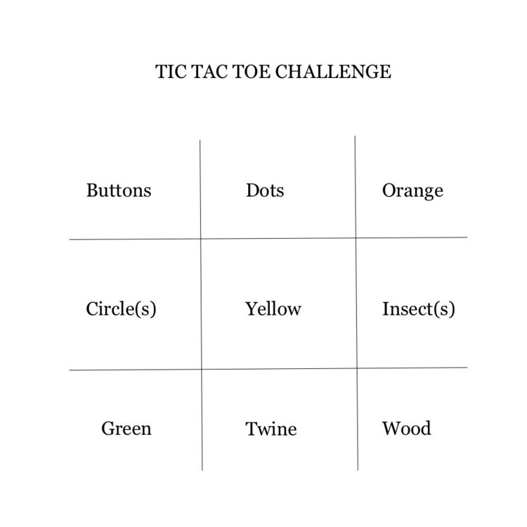 Tic Tac Toe Challenge for April 2018