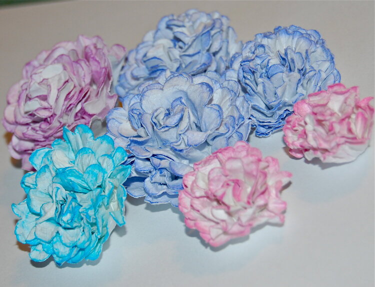 Handmade carnations