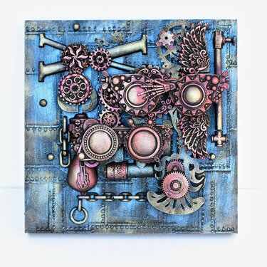 Steampunk - Mixed Media with Tena