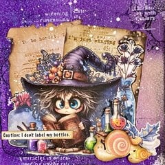 Art Journal: Caution: I don't label my bottles.