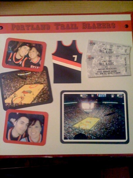 blazer game scrap page