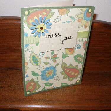 Miss You (for Val&#039;s mom in England)