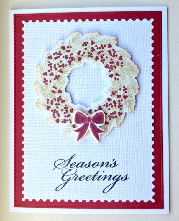 Season&#039; Greetings Wreath